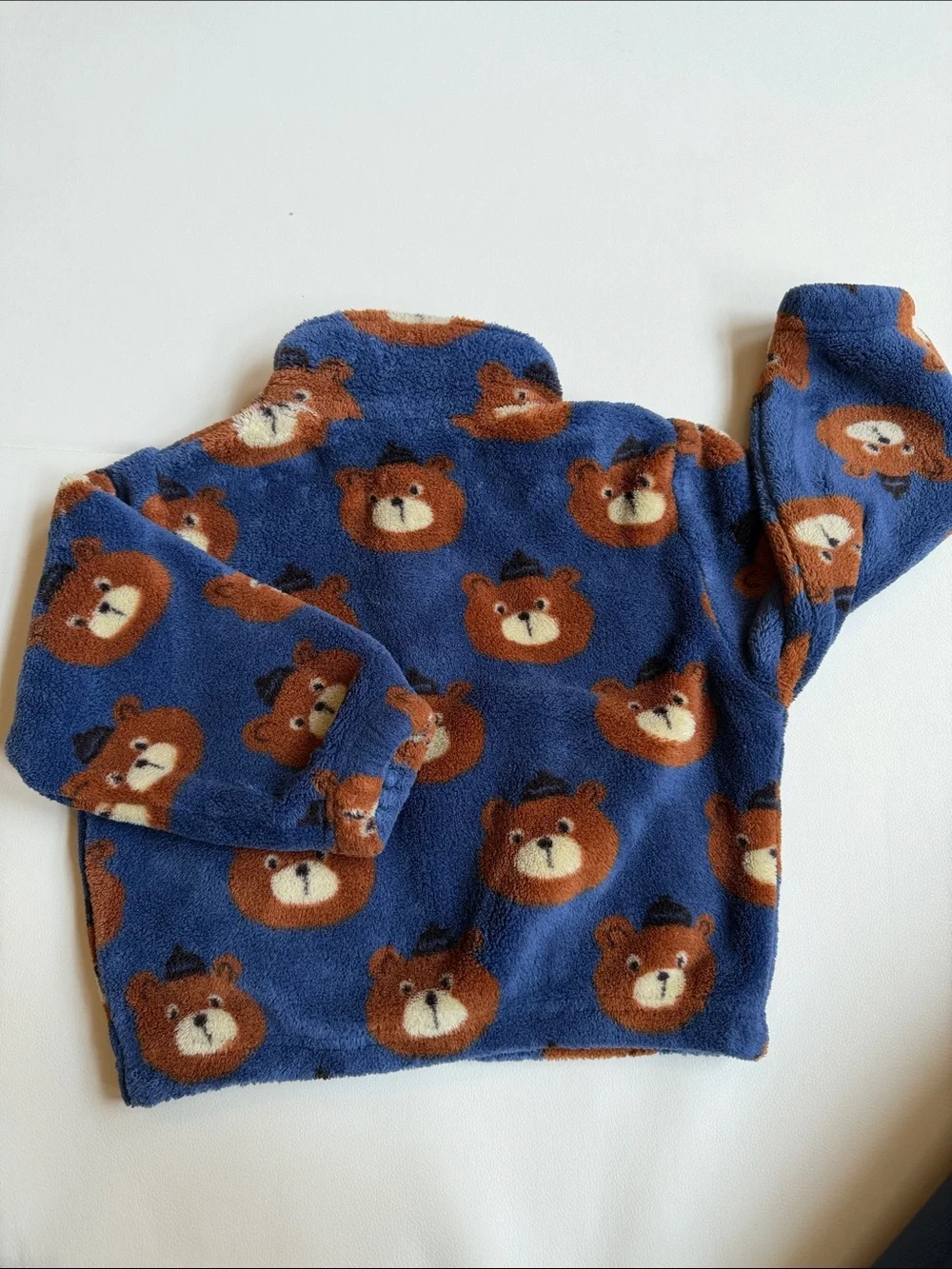 Tiny Cottons Teddy Bear Fleece Jacket-Toddler